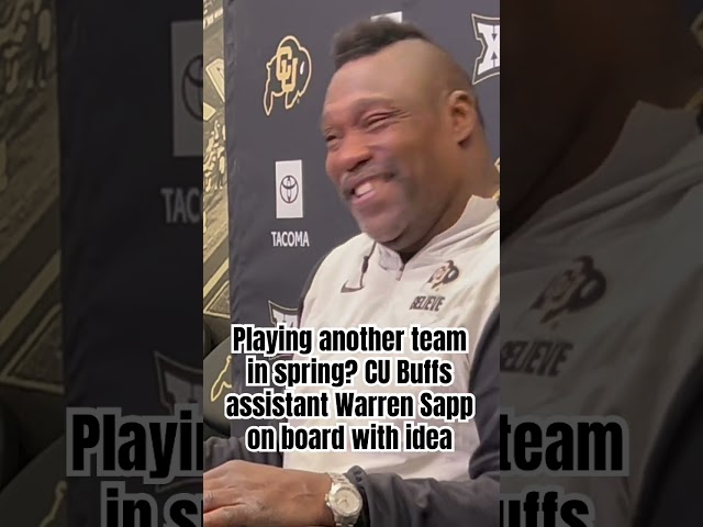 Spring scrimmage? Warren Sapp says BRING IT ON! #cubuffs #collegefootball #cfb #football #shorts