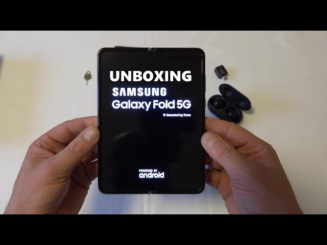 GALAXY FOLD 5G - UNBOXING 4K