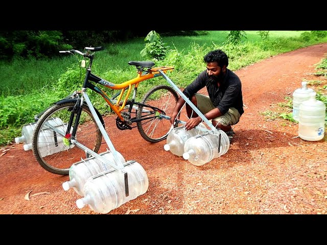 WATER CYCLE MAKING | വെള്ളത്തിൽ ഓടുന്ന സൈക്കിൾ ഉണ്ടാക്കിയാലോ  | M4 TECH |