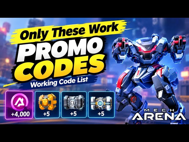 ONLY NEW ⚠️ PROMO CODES FOR MECH ARENA! New Mech | New Mech Arena Promo Codes 2026 