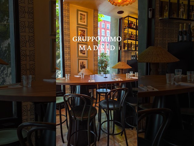 Tried the new Gruppomimo Italian restaurant in Madrid and here’s our review 🍽🇮🇹 #madrid #restaurant