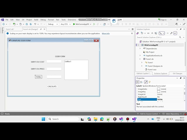 Visual Basic coding #programming#coding 