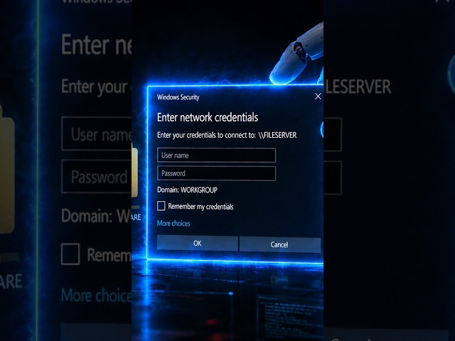 The Code Behind The Fake Windows Login Screen