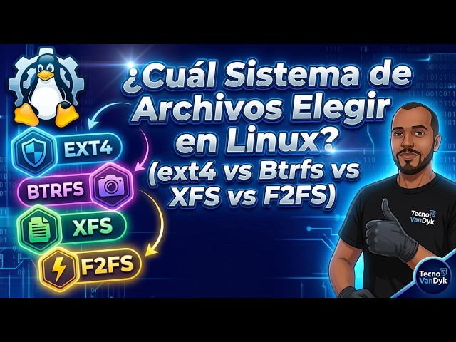 ¿Cuál Sistema de Archivos Elegir en Linux? (ext4 vs Btrfs vs XFS vs F2FS)