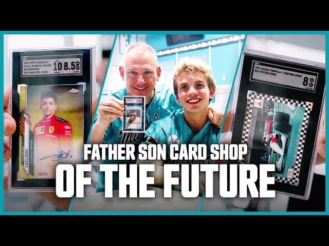 Touring the most FUTURISTIC card shop on Earth