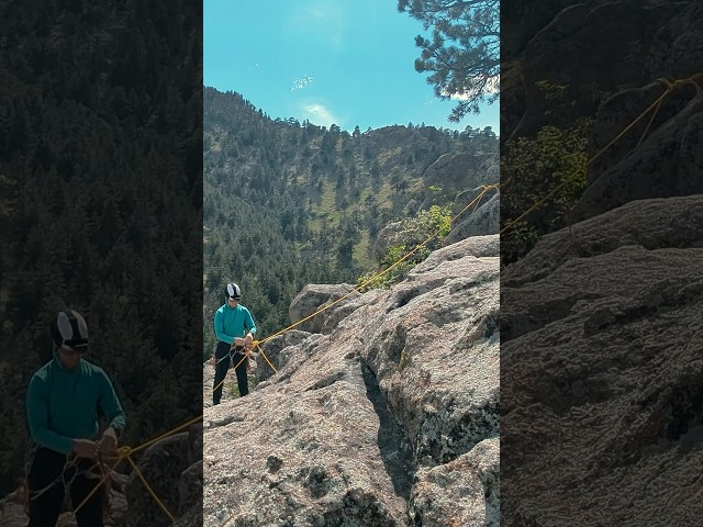 When a Climbing Rope is the Only Anchor Material to Choose