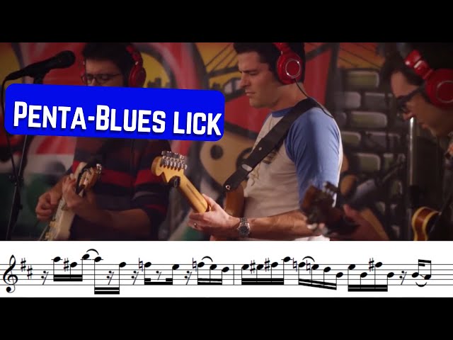 Penta-Blues Lick by Mark Lettieri (Snarky Puppy)