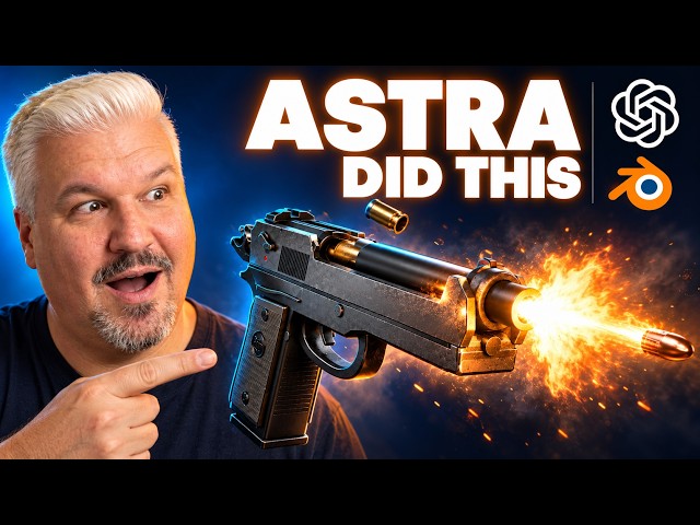 I Let GPT-6 Astra Build 3D Models in Blender