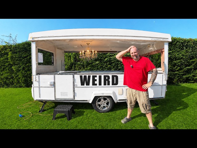 Weird Origami Caravan Camp