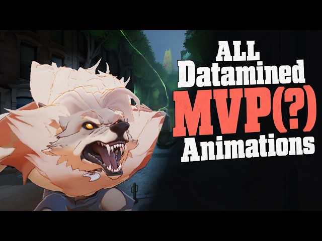 All Datamined MVP(?) Animations -Deadlock