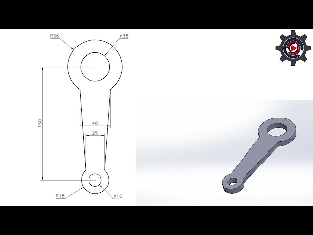 SolidWorks tutorial_exercise 8