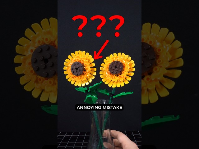 An Annoying LEGO Discovery #lego #flowers #afol
