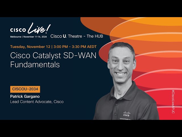 Cisco Catalyst SD-WAN Fundamentals