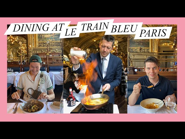 DINING AT LE TRAIN BLEU IN PARIS  - GAY TRAVEL | Vlog 225
