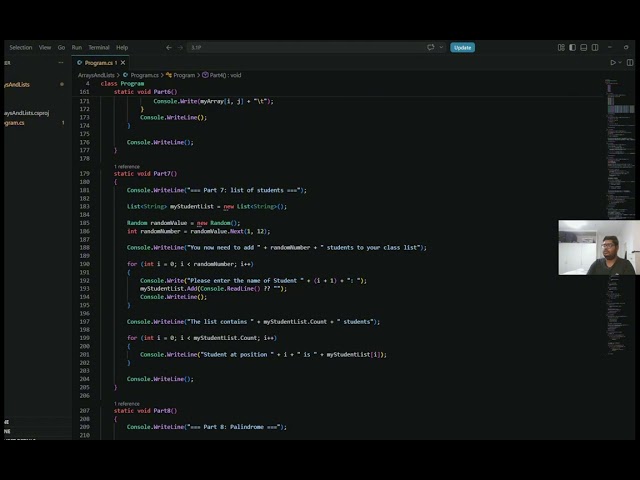 SIT 202 3 1PC# Essentials Arrays and Lists    SAAD