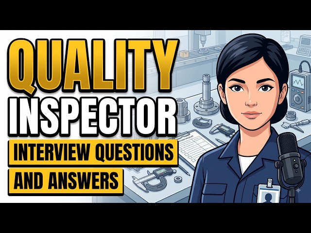 Quality Inspector Interview Questions and Answers