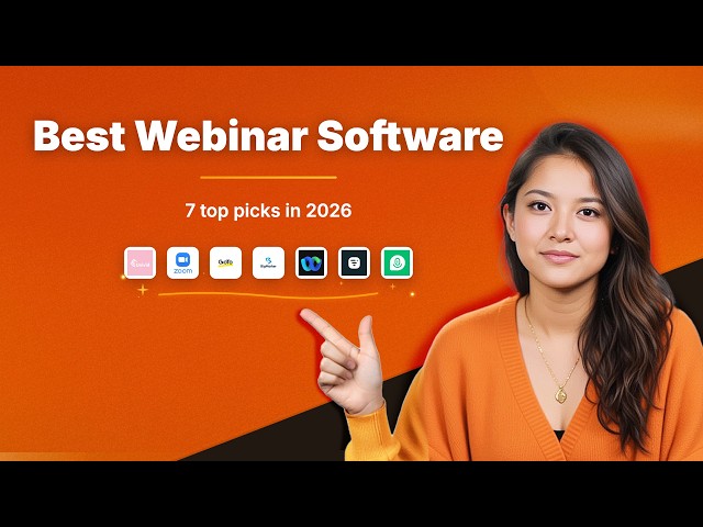 7 Best Webinar Platforms in 2026