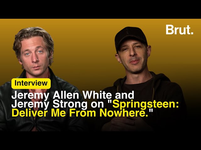Jeremy Strong and Jeremy Allen White talk with Brut. about Bruce Springsteen's music.