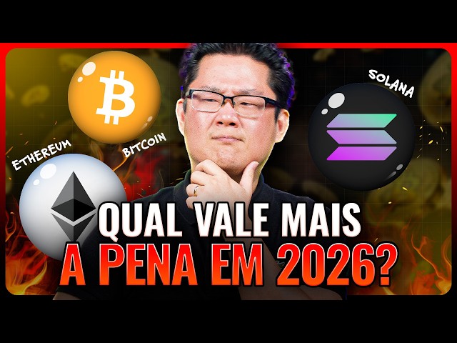BITCOIN, ETHEREUM ou SOLANA? As Melhores Criptos pra Temporada de Baixa de 2026