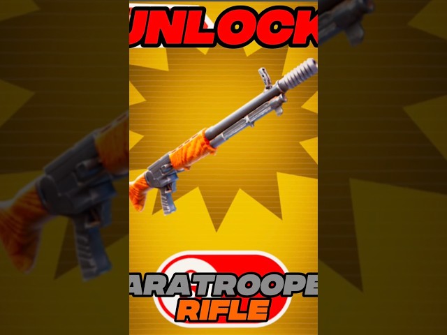 HOW TO GET THE PARATROOPER RIFLE #fortnite #tutorial #1v1witheverygun #gaming #gamingshorts