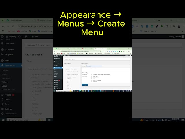 Create a Navigation Menu in WordPress (Quick Guide)