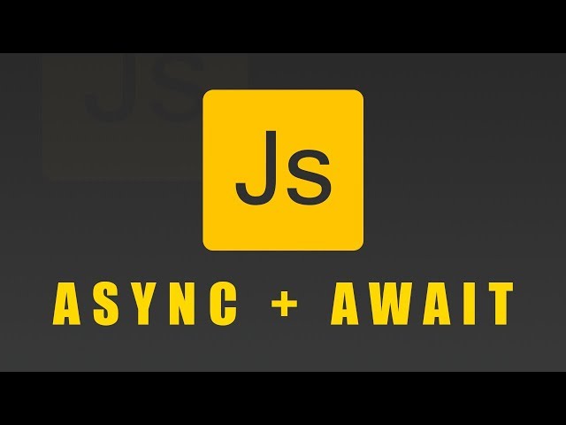 Javascript ASYNC + AWAIT : Wes Bos Talk