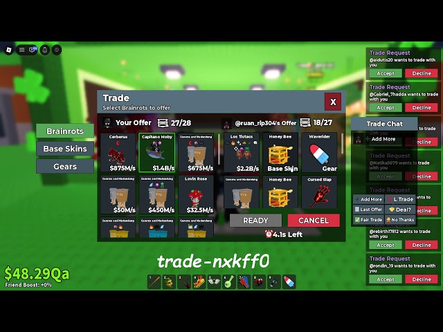 🔴 LIVE Roblox Steal Brainrot 🔥 Trade + Duel + PvP Battles | GoodTk