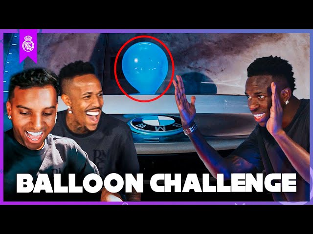 The Real Madrid x BMW car balloon challenge!