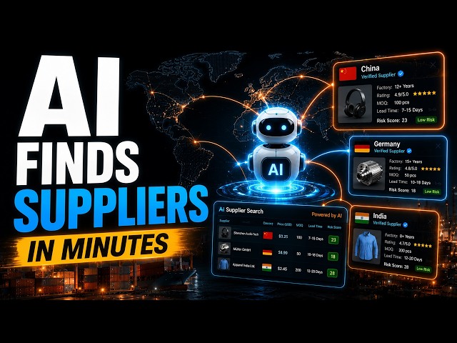 Secret AI Agent Finds Reliable Suppliers in Minutes