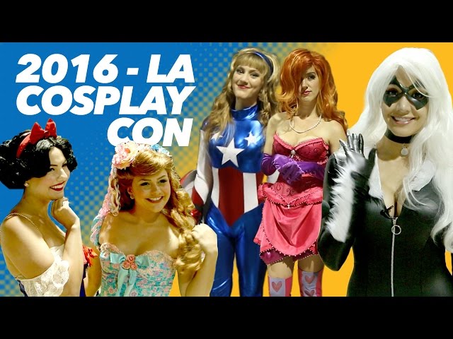 Awkward Trivia with Cosplay Girls - LA Cosplay Con 2016