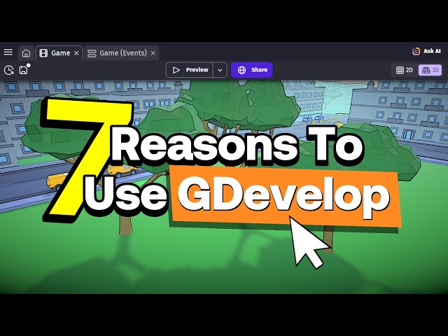 7 Reasons To Use GDevelop