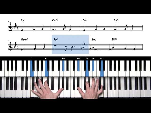 'My Funny Valentine' Made Easy – Jazz Piano Tutorial