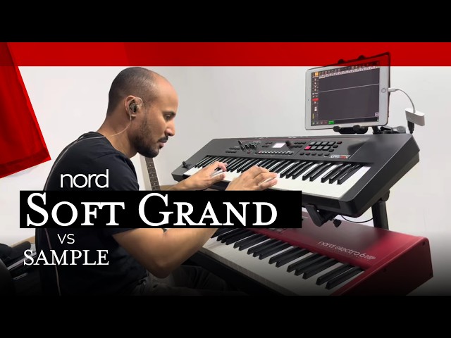 Piano Nord Soft Grand vs Sample Audio Evolution 