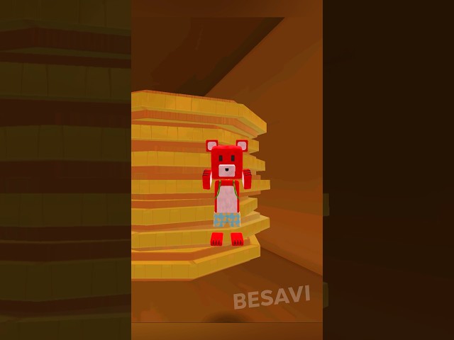 Coin Sized Super Bear Adventure #superbearadventure