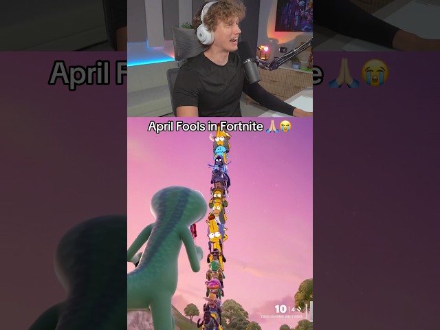 Fortnite April Fools Update π