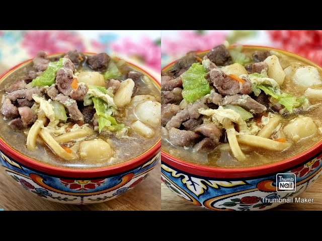 How to make Pancit Lomi
