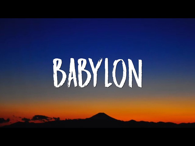 Taylor Swift - Babylon (Lyrics)