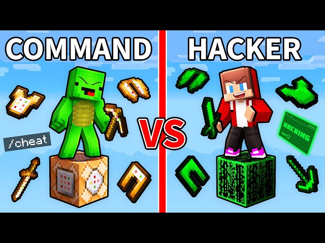 Mikey and JJ: COMMAND vs HACKER Block (Maizen)