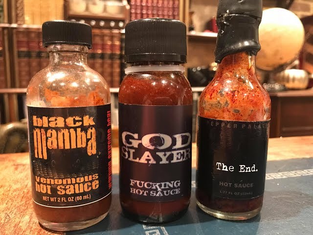 Episode 7 | Black Mamba Chili Sauce VS God Slayer Chilli Sauce VS The End Chile Sauce!