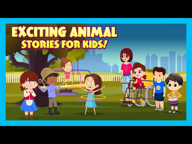 🐻 Exciting Animal Stories for Kids! | Fun Moral Tales & Jungle Adventures