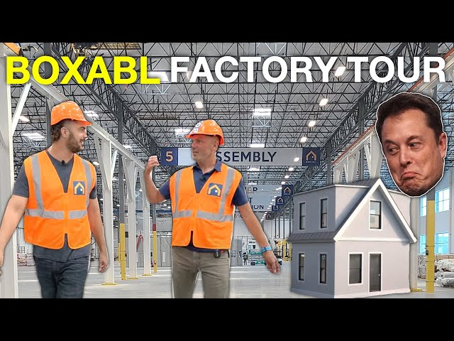 Factory Tour at BOXABL Building ADU's and Prefab Tiny Homes for Billionaires