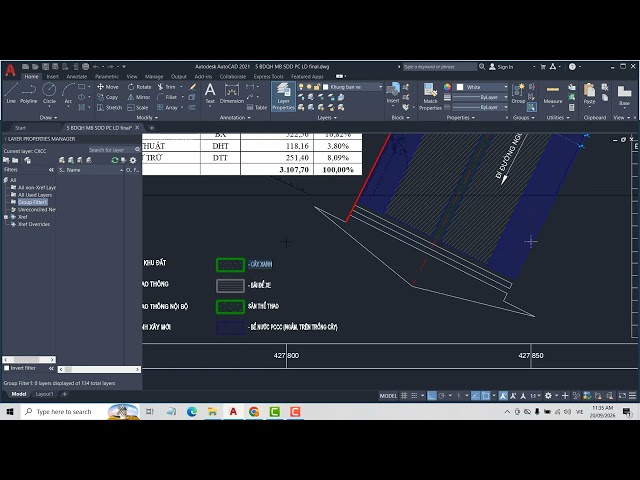 CAD 15 II 9 Guide to adding groups and objects to groups in Layers