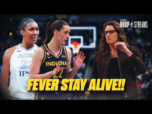 🚨 Fever FORCE Game 3! Can They Finish Off the Aces? | WNBA Playoffs 🏀