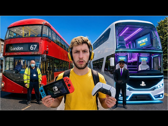 I Tried "Gaming" In EVERY Bus Seat