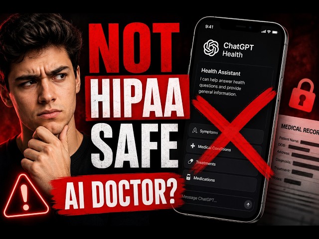 ChatGPT Now Has Your Medical Records — But It's NOT HIPAA CompliantRed Flag