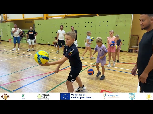 Volleyball | Underhand Serve Game | Wrist & Shoulders: Build Skills with Fun Drills