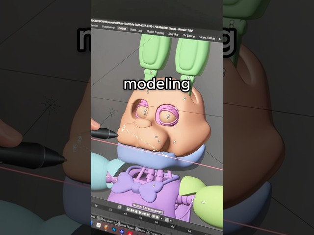 Learning 3D MODELLING in 1 WEEK!! 👀🎨 #artchallenge