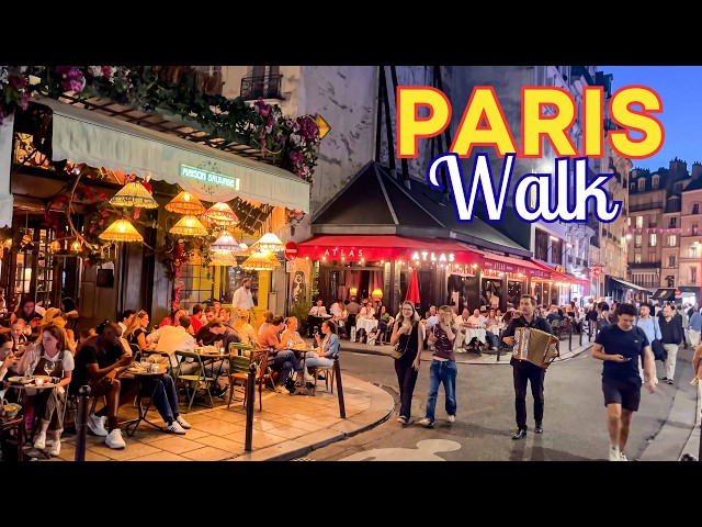 Paris in September 🌆 — The Evening Walk Everyone Dreams of Taking