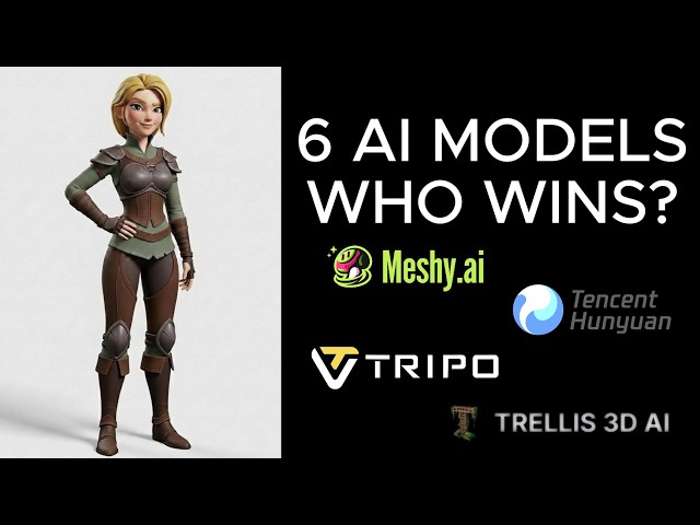I Tested 6 AI Image to 3D Models for Game Assets (2026)