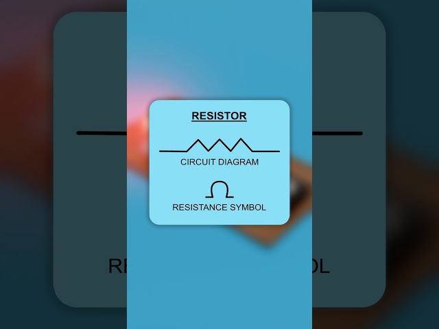 How Resistor Works 🗞️ #shorts #ytshorts  #chrvojeengineering